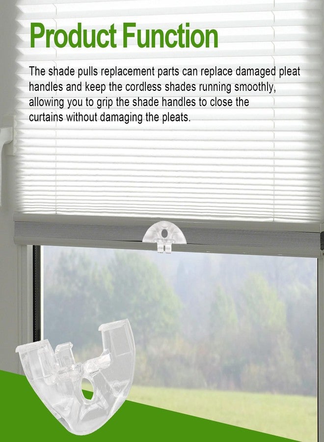 IFERLA Cordless Honeycomb Shade Lift Handles, Blind Pulls Replacement Parts for Graber and Bali, Cordless Shade Handle, Blind Handle Replacement Cordless Honeycomb Shades, 3 Pieces (Early Style Smaller) - Image 4